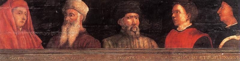 UCCELLO, Paolo Five Famous Men er china oil painting image